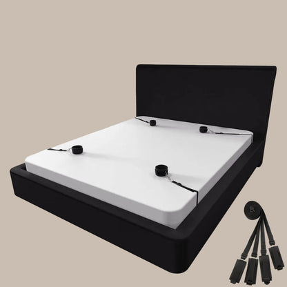 Bed Restraint Strap System with Wrist & Ankle Cuffs