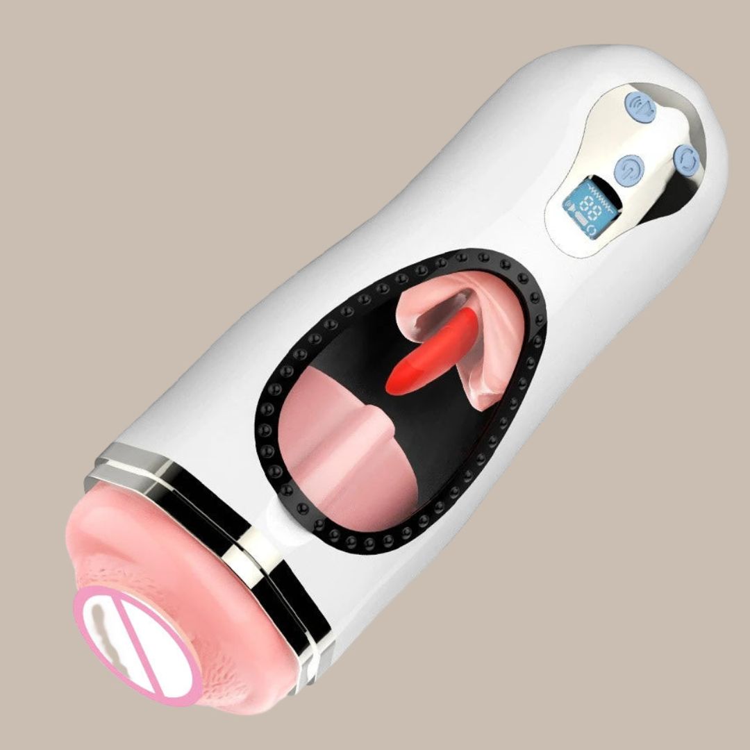 Heated Tongue-Licking Oral Simulator