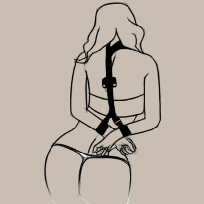 Leather Collar, Wrist & Ankle Restraint Set