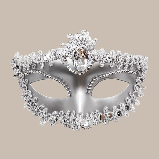 Rhinestone Venetian Masquerade Mask – Classic