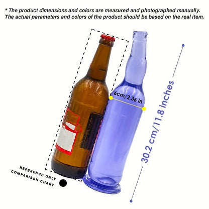 Beer Bottle-Shaped Anal Plug – 2025 New Arrival Unisex Pleasure Toy, beer-shaped sex toy, prostate