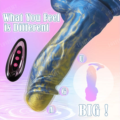Advanced G-Spot Heated Thrusting Vibrator — 23.88cm
