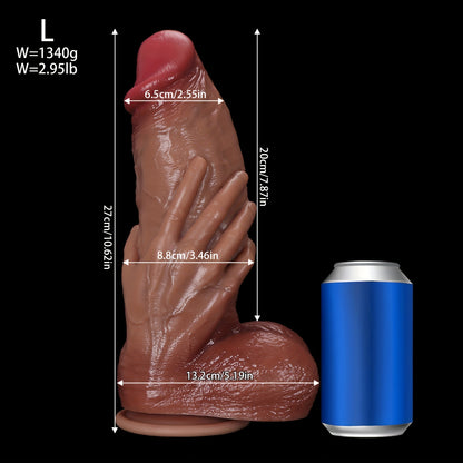 Wireless Remote Thrusting Heating Silicone Wand – S, M & L