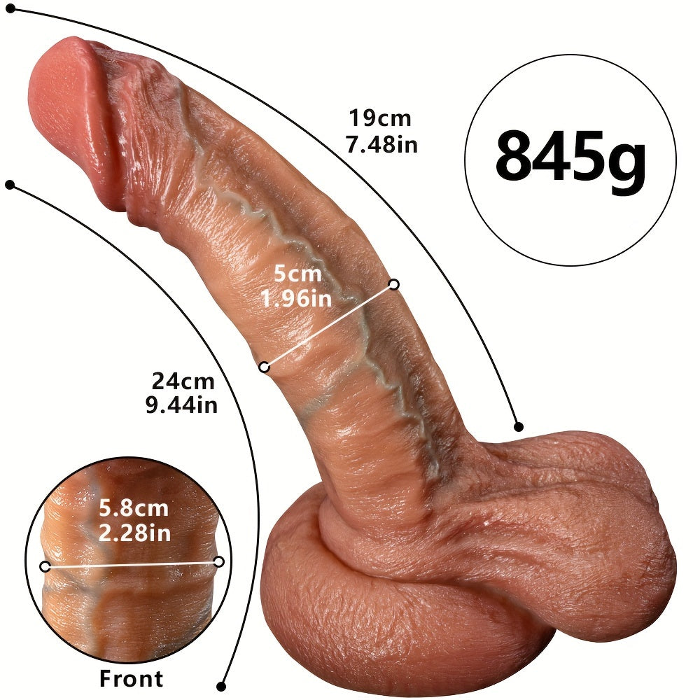 100% Dual-Layer Liquid Silicone Comfort Wand