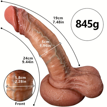 100% Dual-Layer Liquid Silicone Comfort Wand