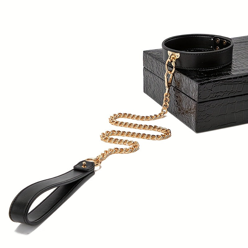 10-Piece Cat Ear Leather Couples Play Kit