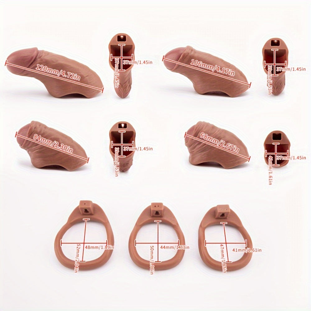 Soft Silicone Chastity Cage