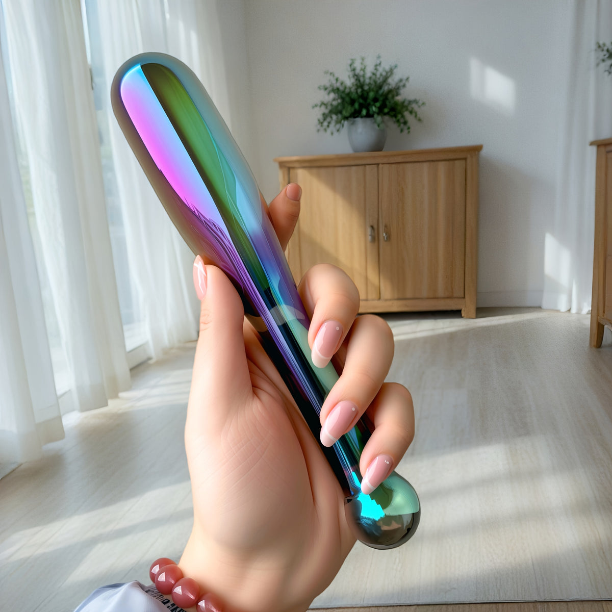 Eye-Catching Electroplated G-Spot Toy