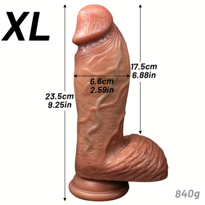 Multi-Size Thick Silicone Wand – S to XL