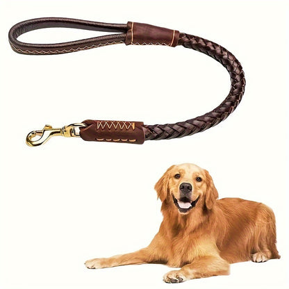 1 High-Quality Dog Leash for Medium Dogs - Durable with Metal Clip, Adjustable Strap & Metal Buckle, Ergonomic Design for Outdoor Walks, Training & Daily Use, Dog Leash for Medium Dogs, Sturdy Metal Clip, Without Battery