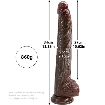 Extra Long Silicone Comfort Wand with Suction Base