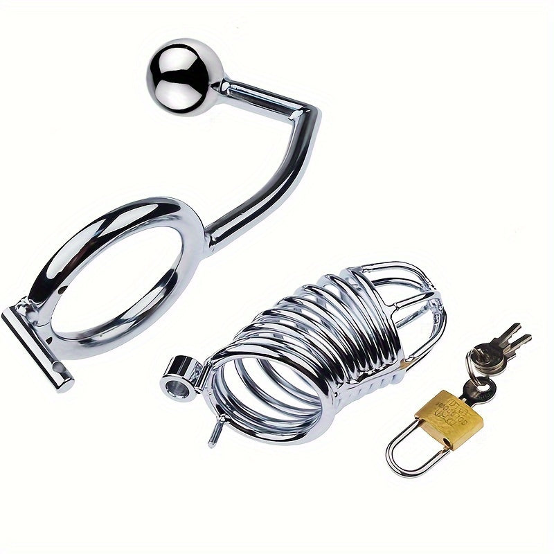 Ball Gag Chromed Style Chastity