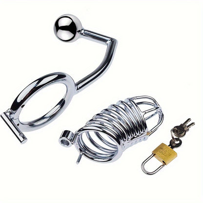 Ball Gag Chromed Style Chastity