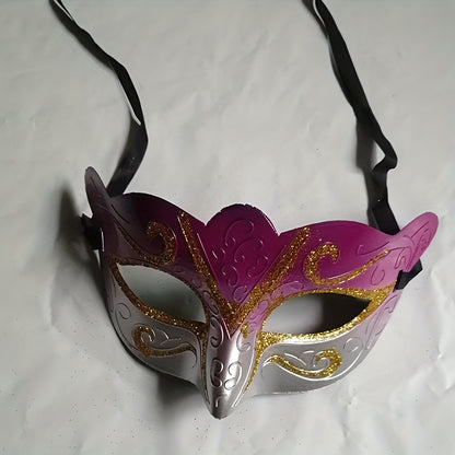 Mardi Gras Masquerade Mask 10-Pack