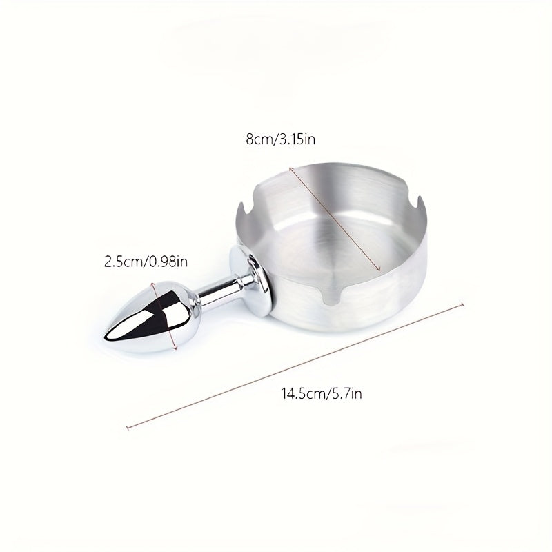 Adult Sex Toys SM Ashtray, Metal Anal Plug, Backyard Penis, Masturbation Toy, Pull Beads