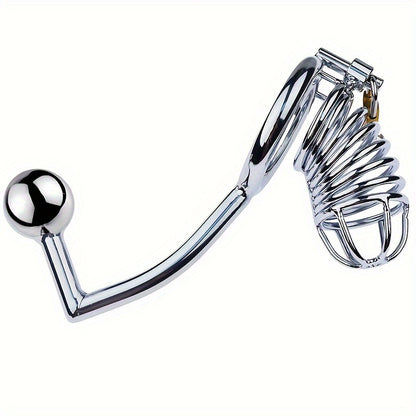 Ball Gag Chromed Style Chastity