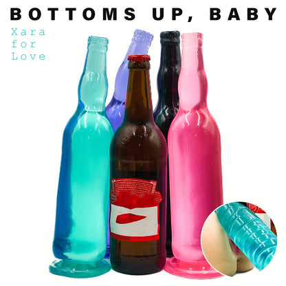 Beer Bottle-Shaped Anal Plug – 2025 New Arrival Unisex Pleasure Toy, beer-shaped sex toy, prostate