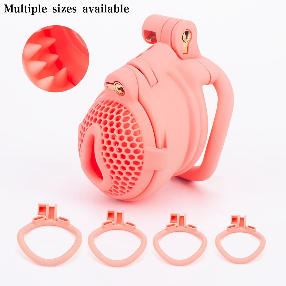 High-Design Resin Chastity Cage