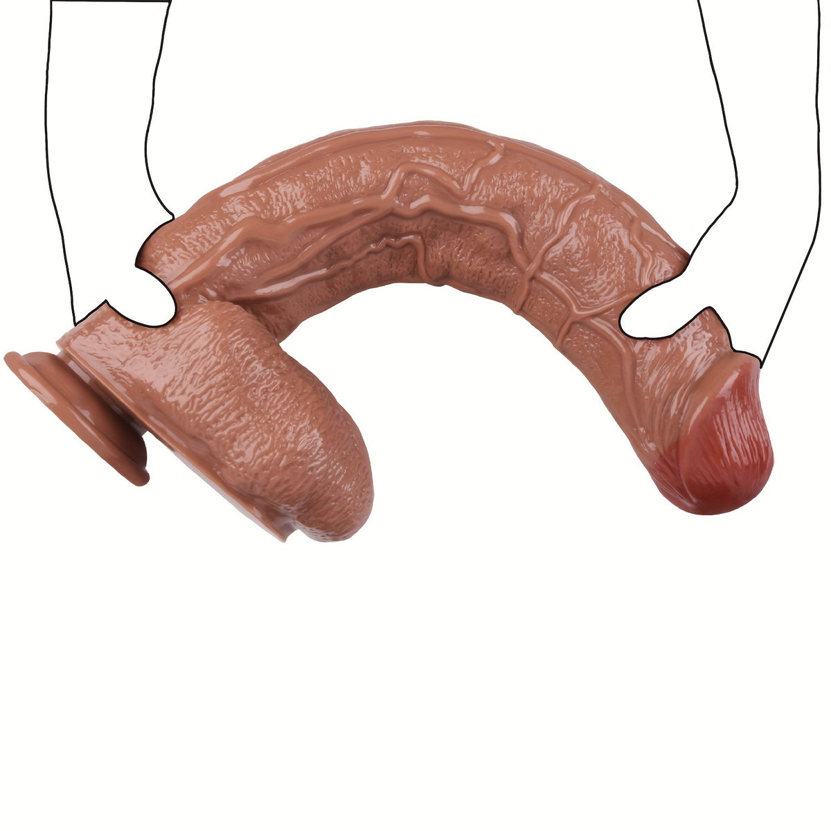 Waterproof 44 cm Latex-Free PVC Wand – Advanced Size