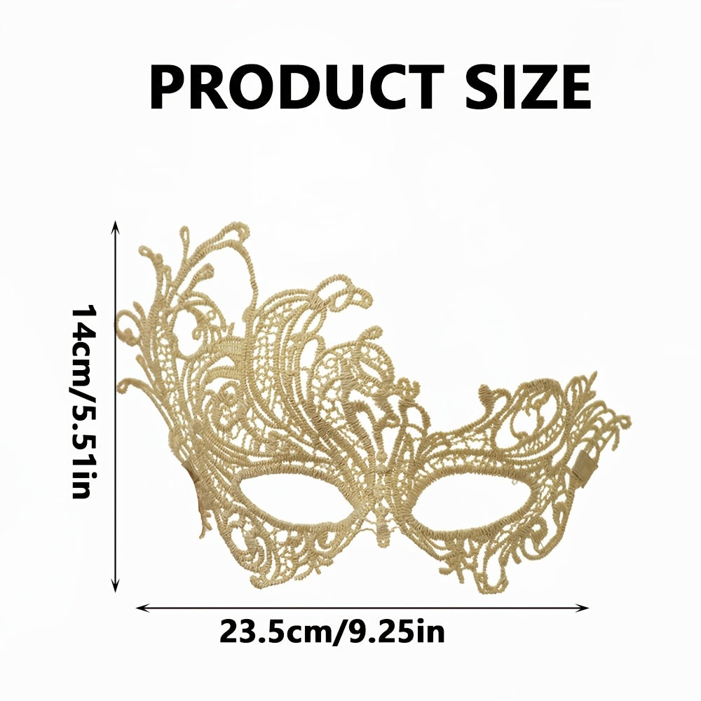 Golden Phoenix Lace Masquerade Mask