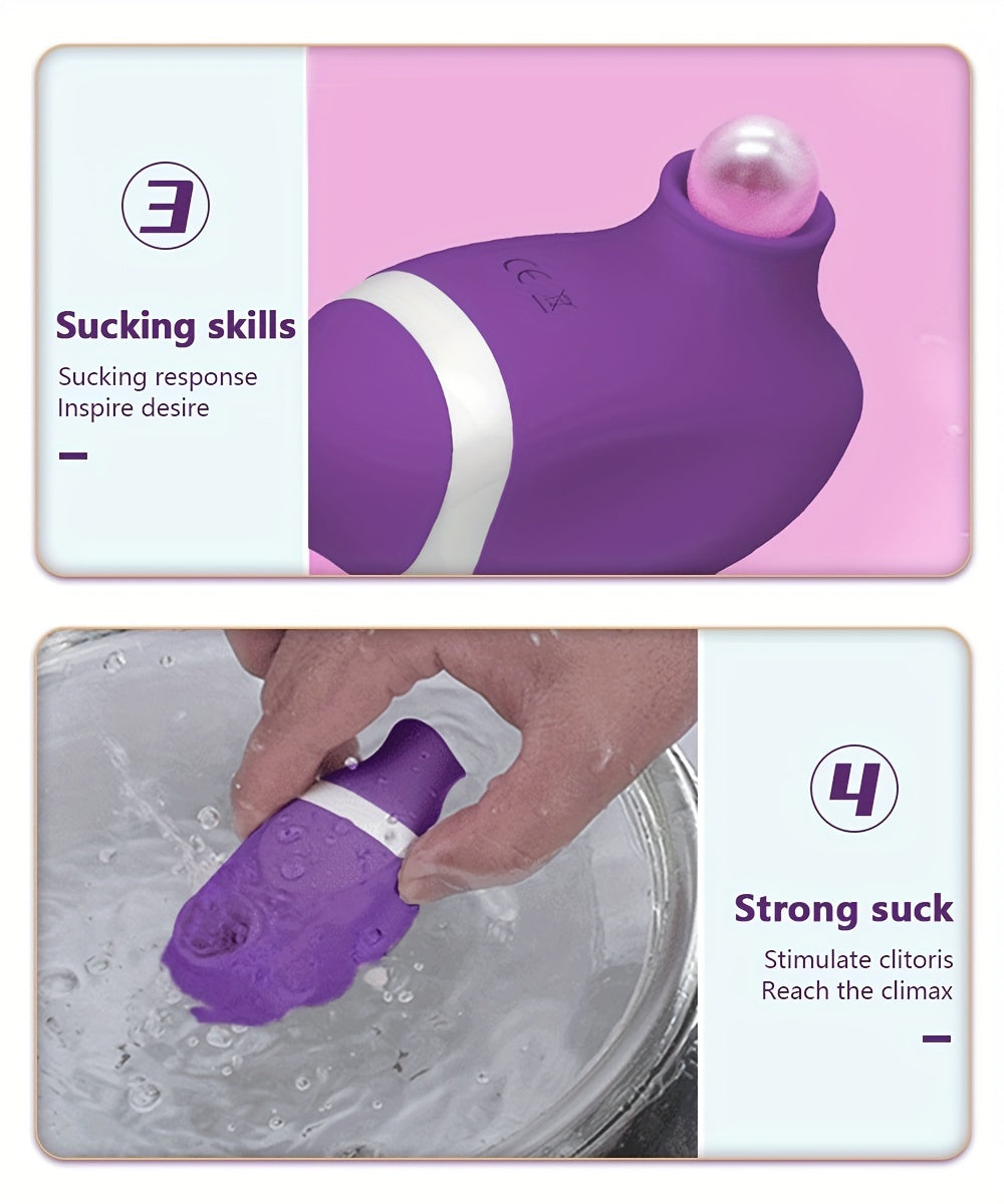 Double Stimulation Nipple Vibrator