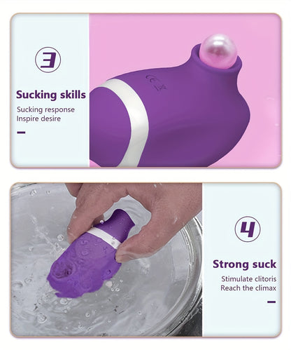 Double Stimulation Nipple Vibrator