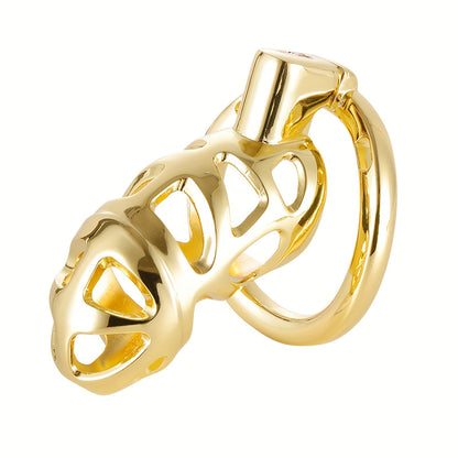 Luxury Golden Male Chastity