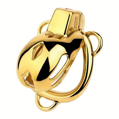 Golden Adjustable Chastity Control