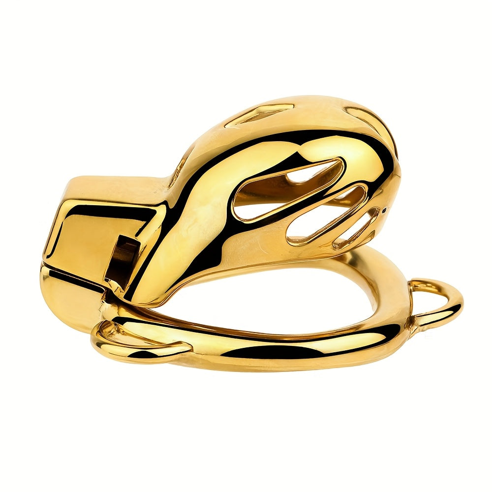 Golden Adjustable Chastity Control