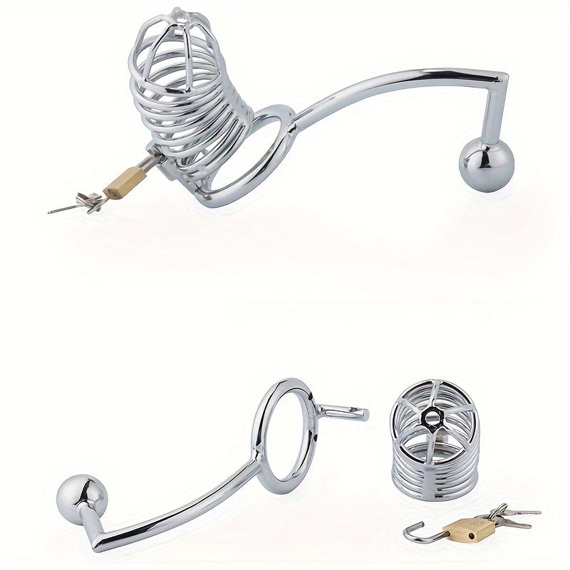 Ball Gag Chromed Style Chastity