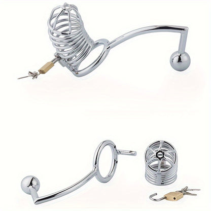Ball Gag Chromed Style Chastity