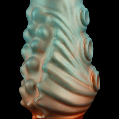 Alien Tentacle Butt Plug — Bumped Liquid Silicone