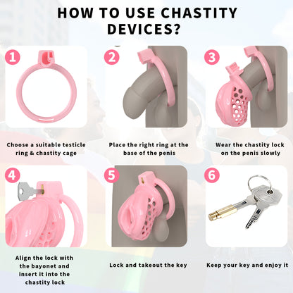Chastity Lock Soft & Comfortable