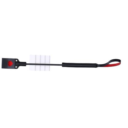 1pc Heart Whip, Sexy Double Hollow Heart Whip PU Leather Whip Spanking Paddle SM Training Tools Couples Flirting Props Adult Sex Toy Accessories