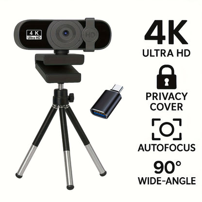 4K High Quality Webcam