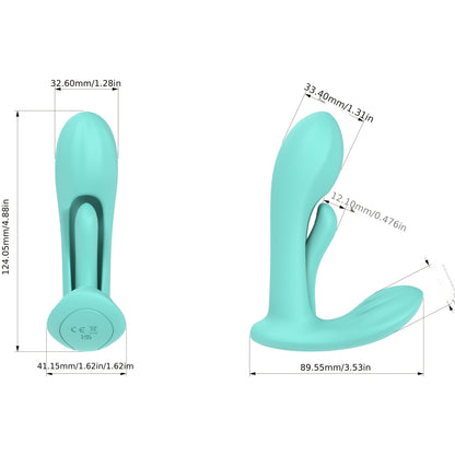 3-in-1 Rabbit Vibrator with App Control