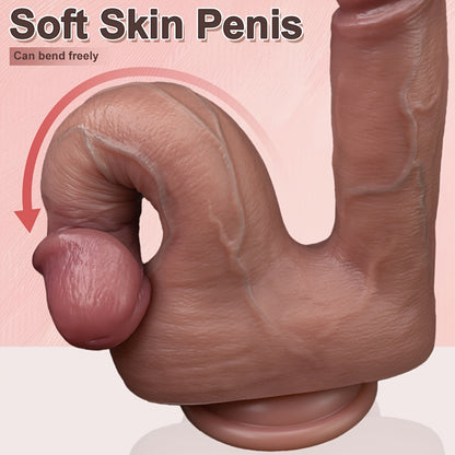 Double-Ended Non-Porous Liquid Silicone Wand