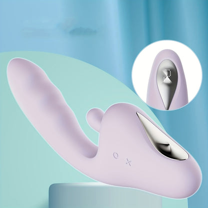 Thrusting Rabbit Vibrator — 10+10 Dual Stimulation Modes