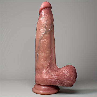 Huge 32 cm Natural-Tone Silicone Wand – S, M & L