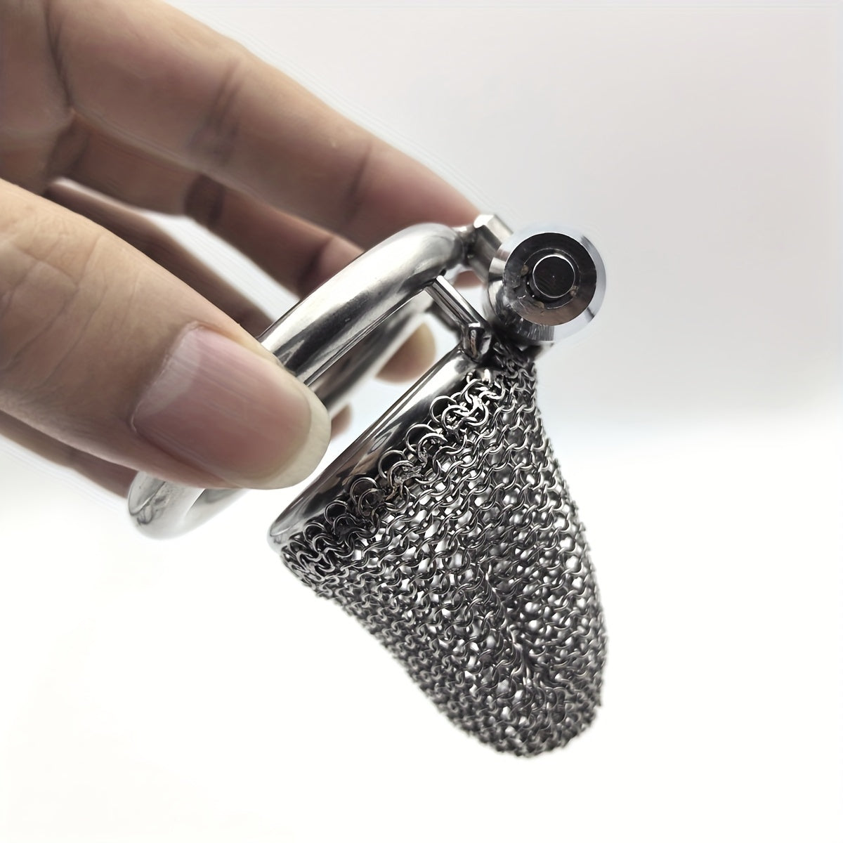 Luxury Mesh Metal Chastity