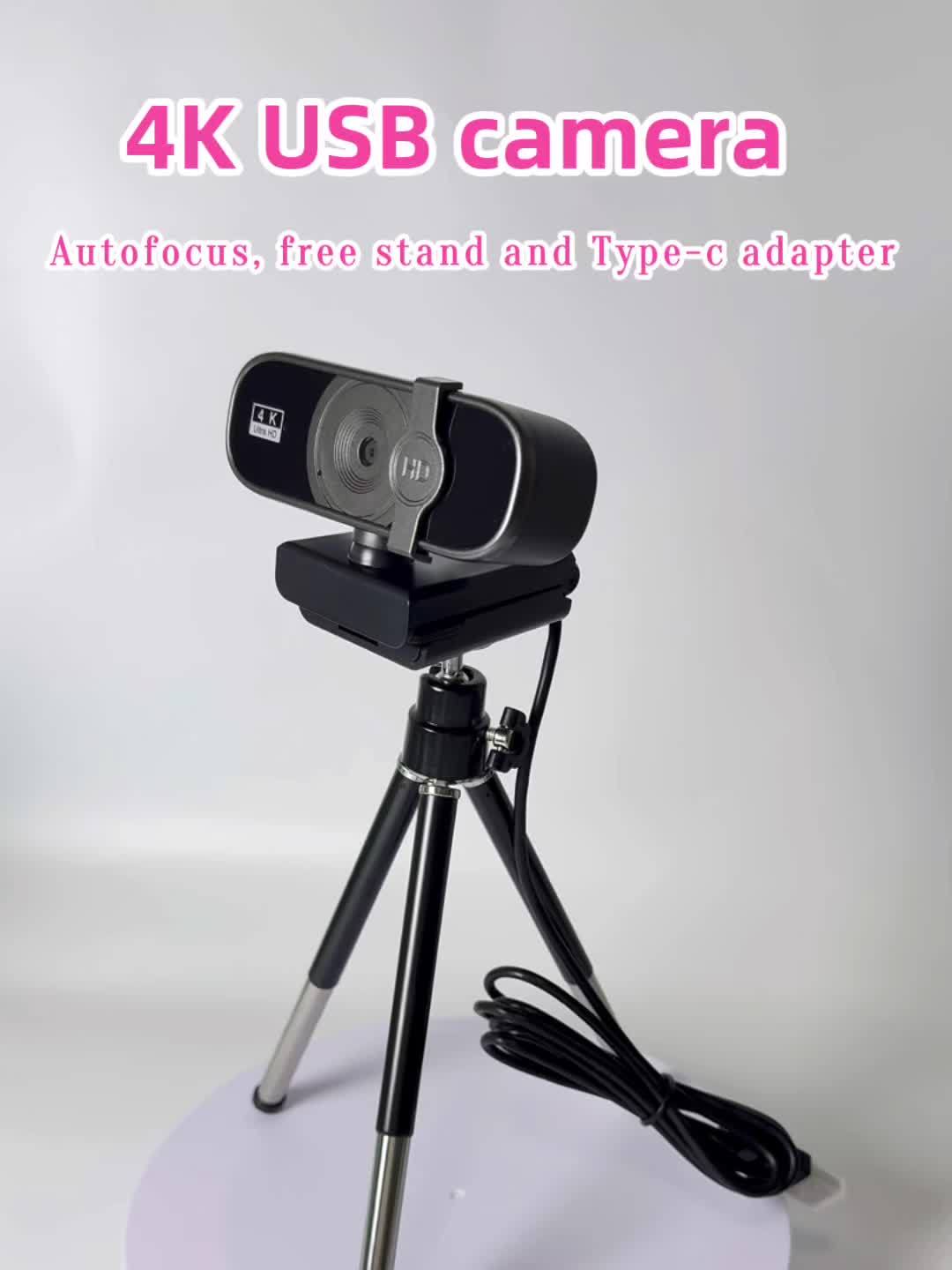 4K High Quality Webcam