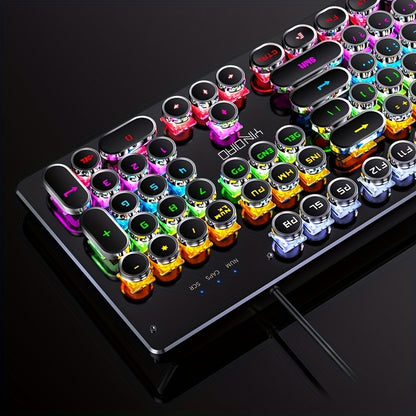 Backlit LED Typing Keyboard