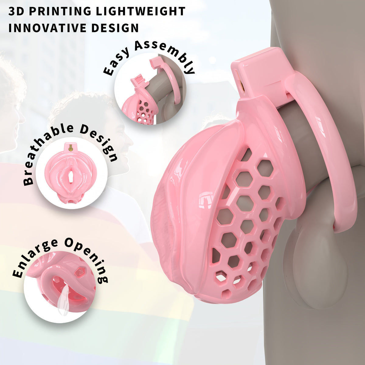 Chastity Lock Soft & Comfortable