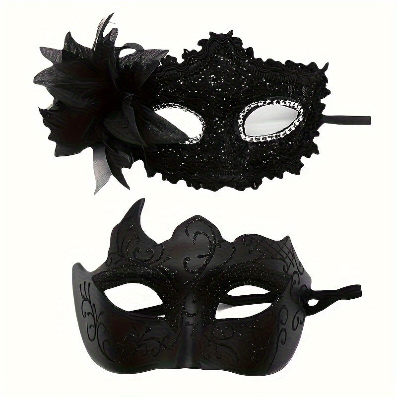 Victorian Side Flower Princess Mask