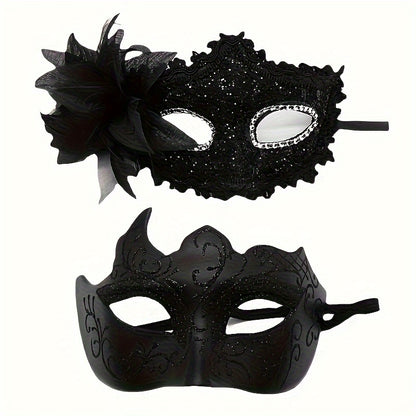 Victorian Side Flower Princess Mask