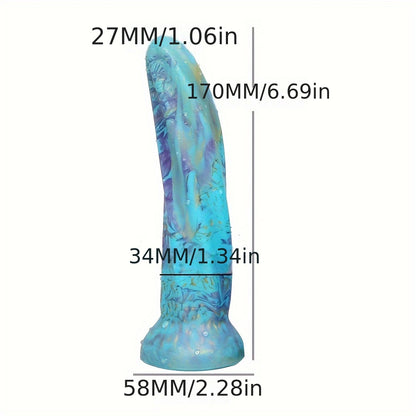 Extended Long Anal Plug Dildo — Liquid Silicone S M L
