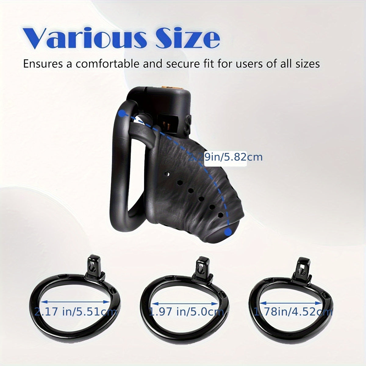 Safe & Durable ABS Chastity