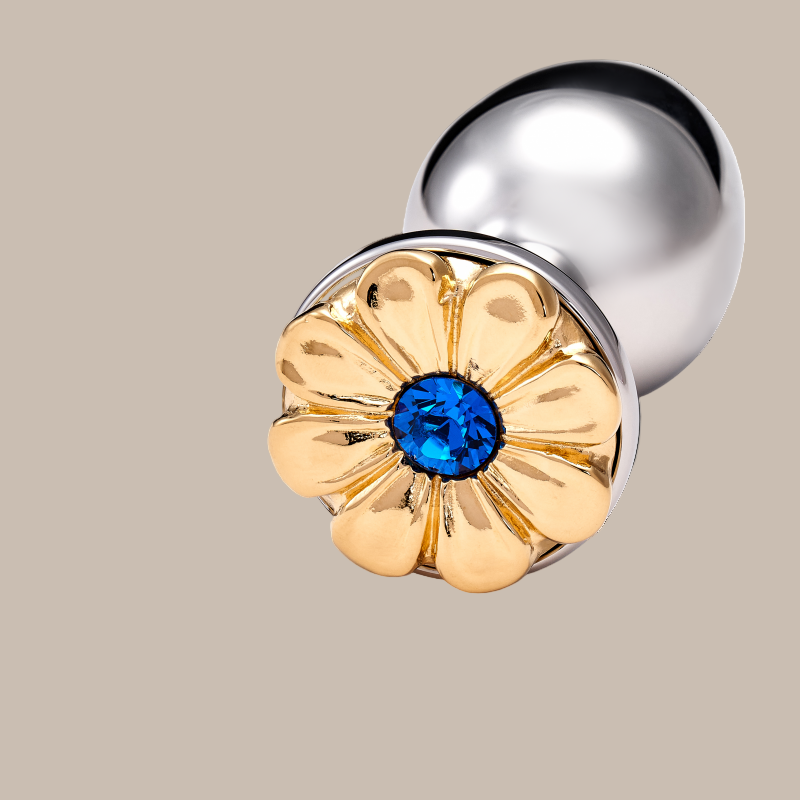 Gold Crystal Plug