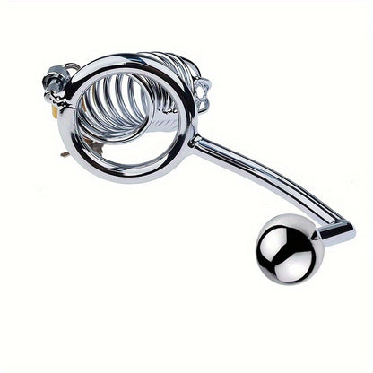Ball Gag Chromed Style Chastity