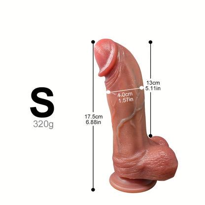 Thick Liquid Silicone Wand – 3 Distinct Sizes